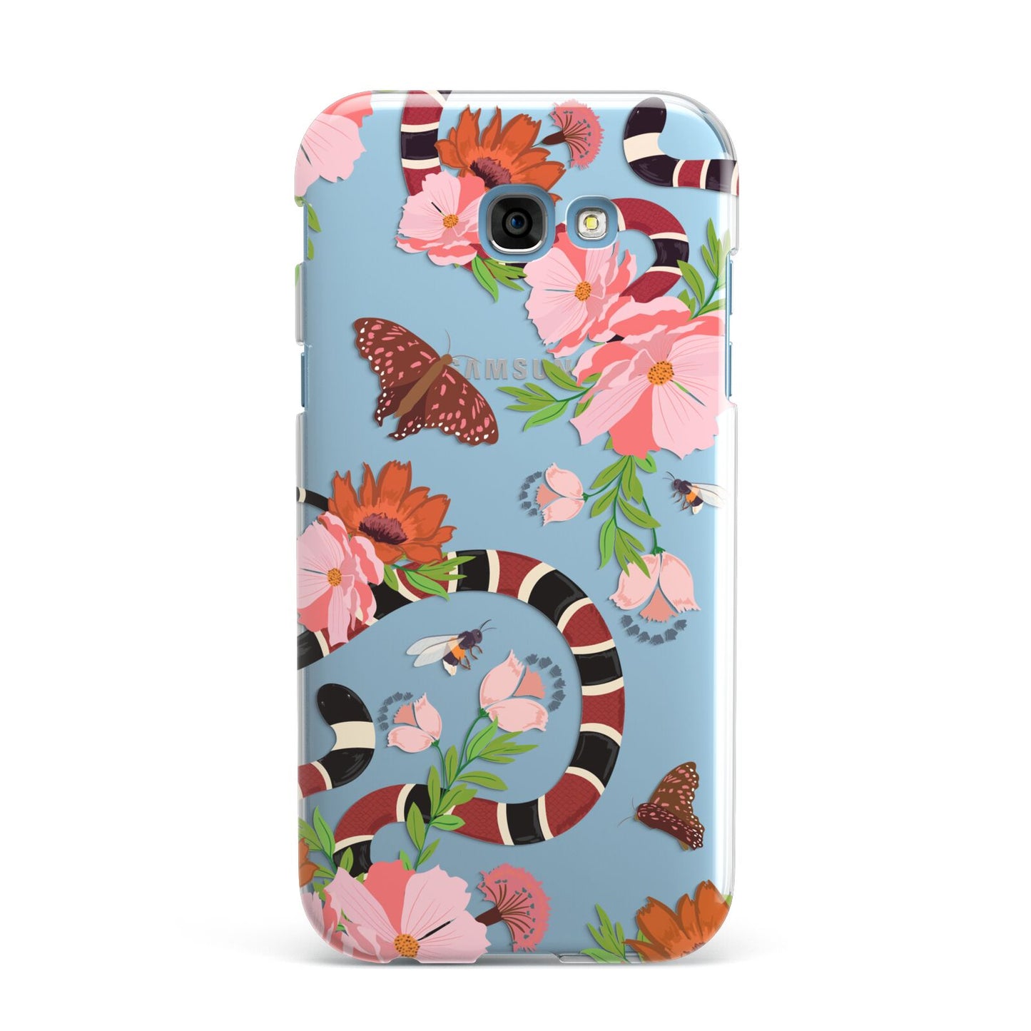 Floral Snake Samsung Galaxy A7 2017 Case