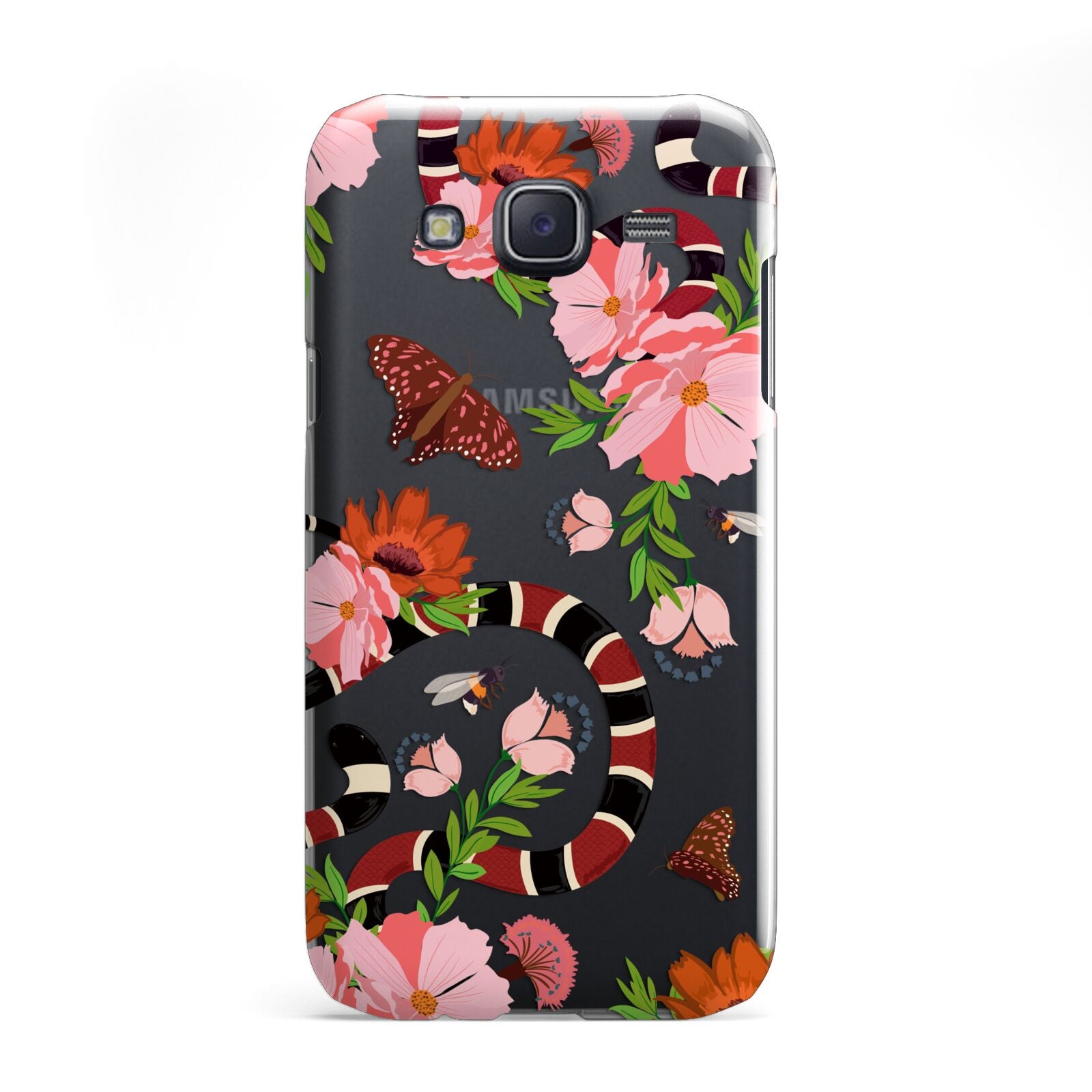 Floral Snake Samsung Galaxy J5 Case