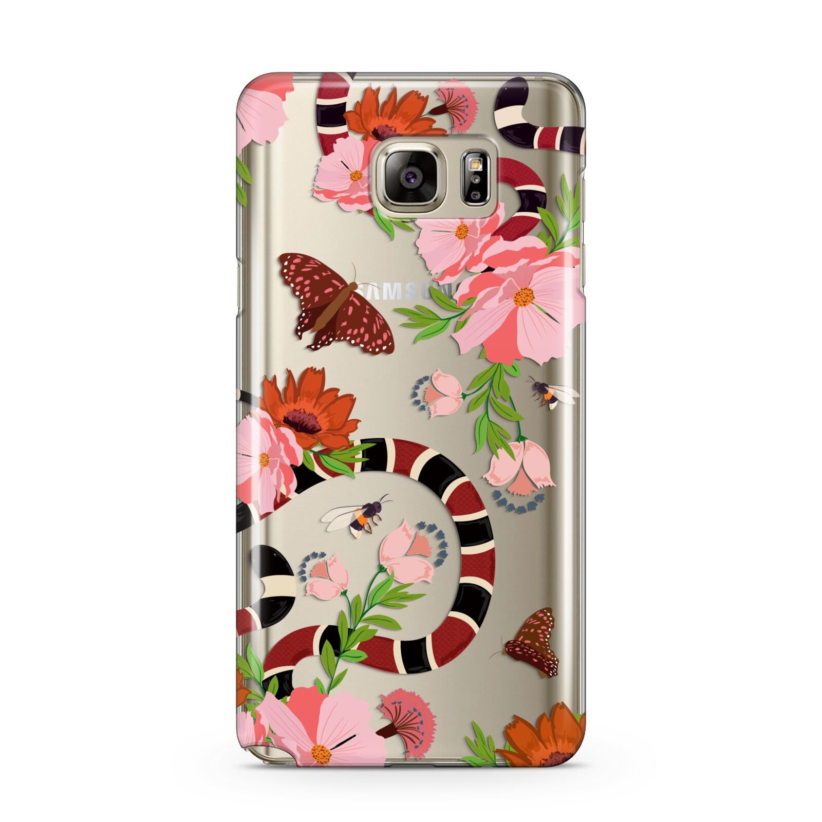 Floral Snake Samsung Galaxy Note 5 Case