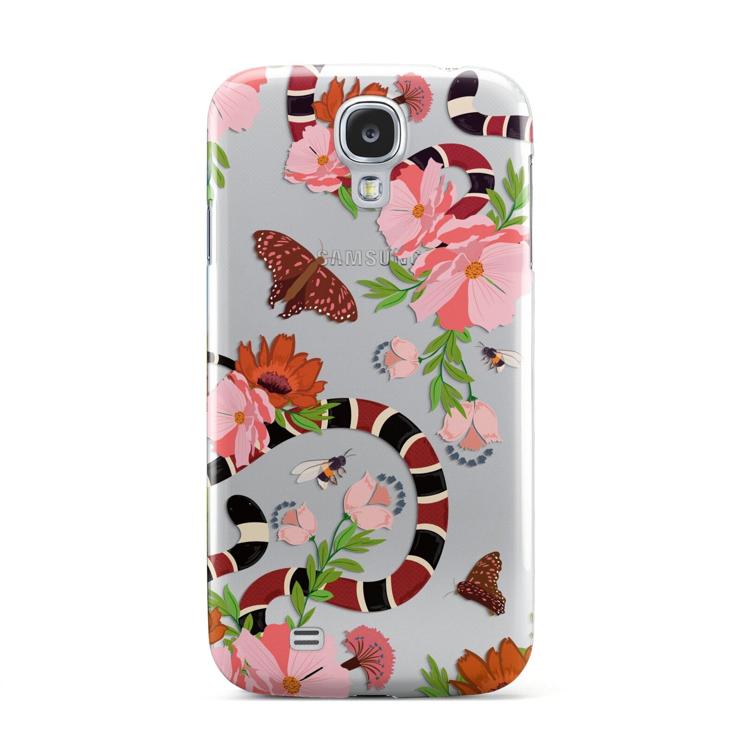 Floral Snake Samsung Galaxy S4 Case