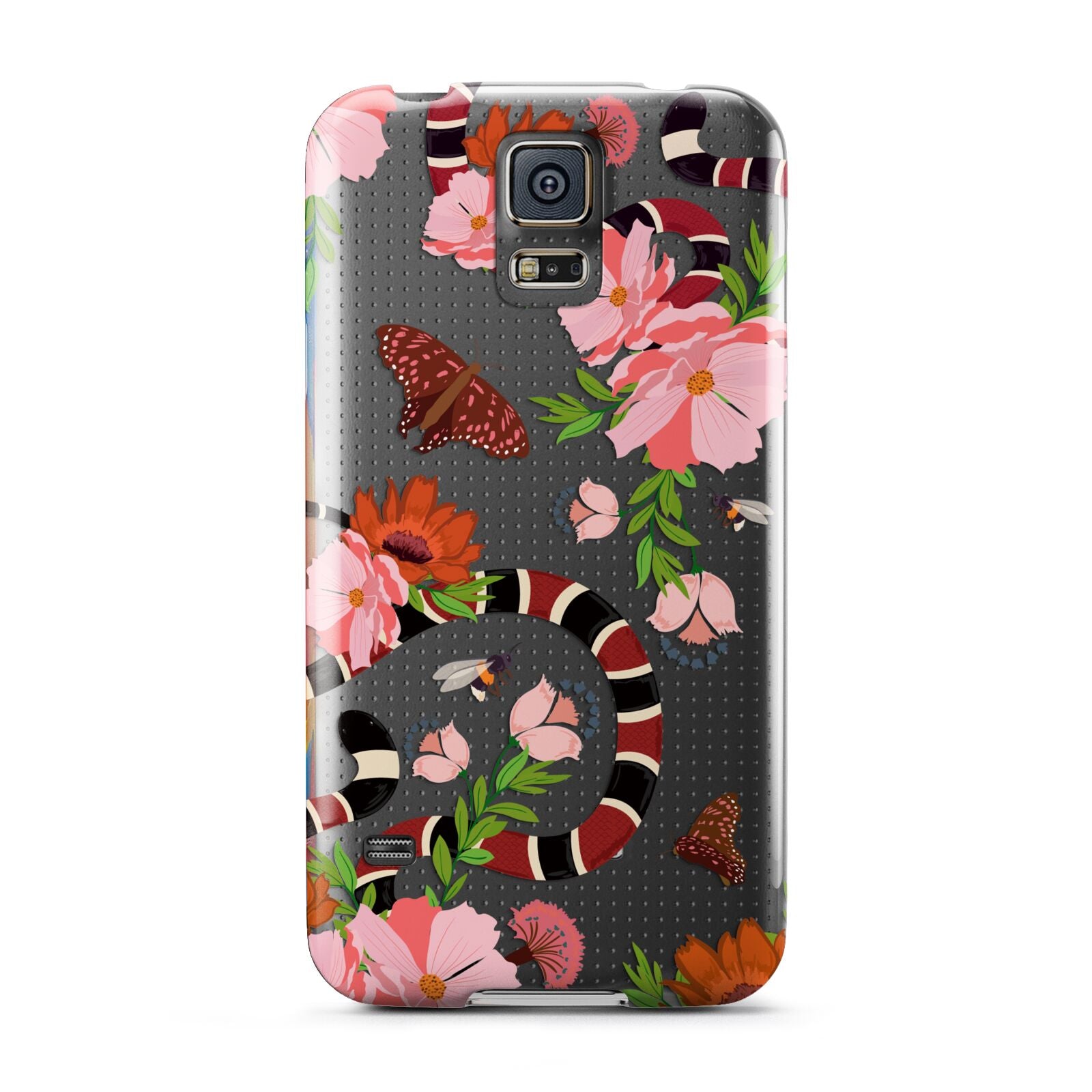 Floral Snake Samsung Galaxy S5 Case