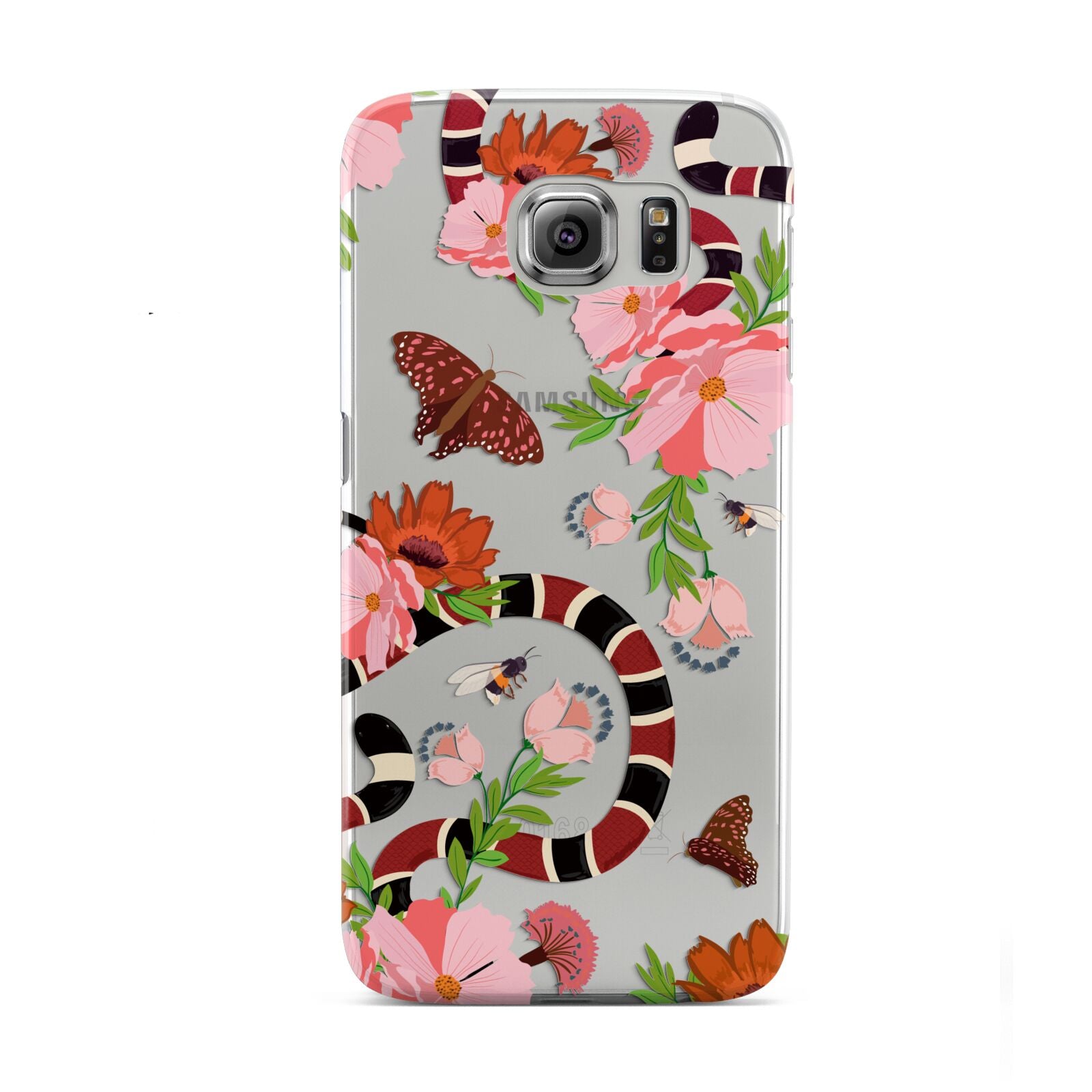 Floral Snake Samsung Galaxy S6 Case