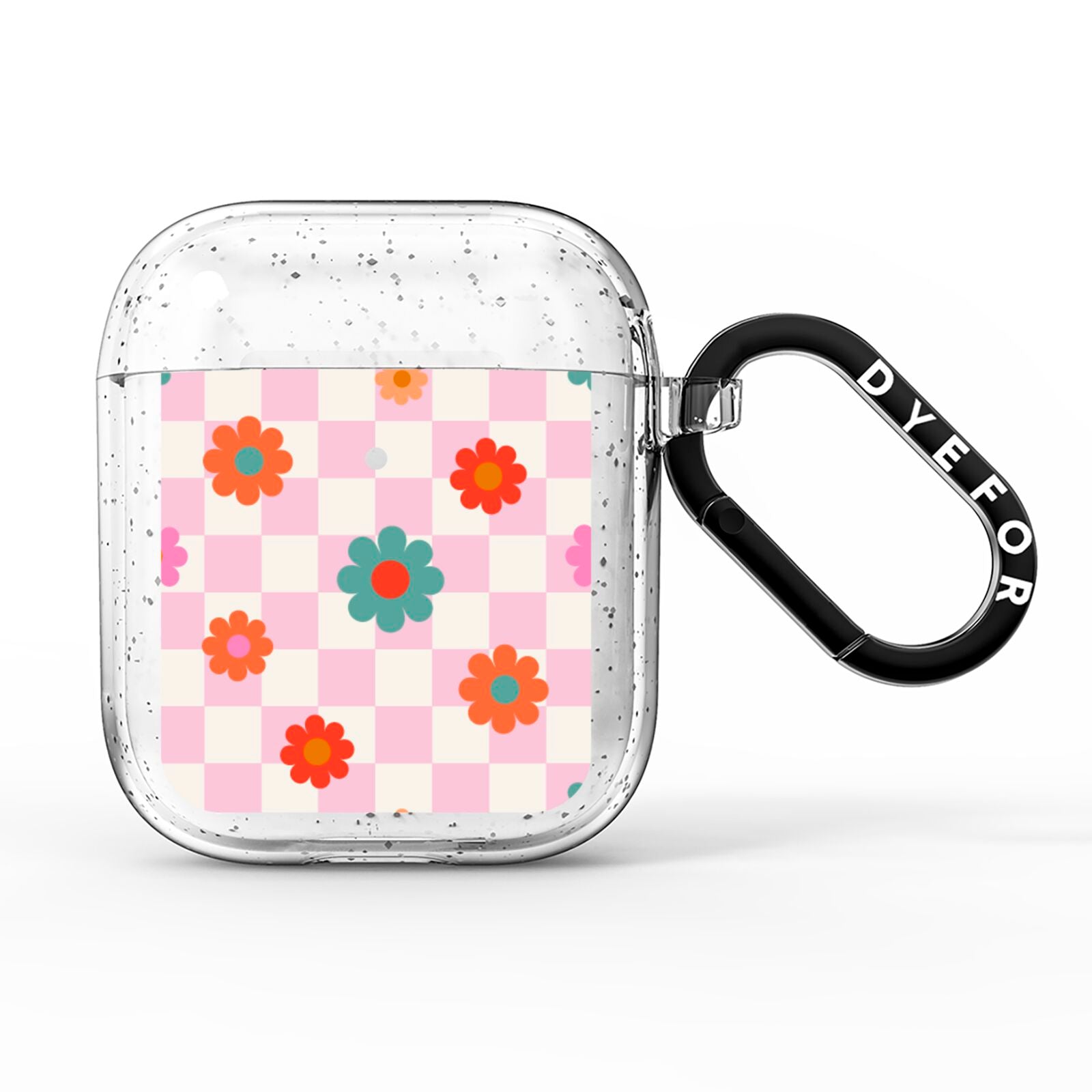 Flower Power AirPods Glitter Case