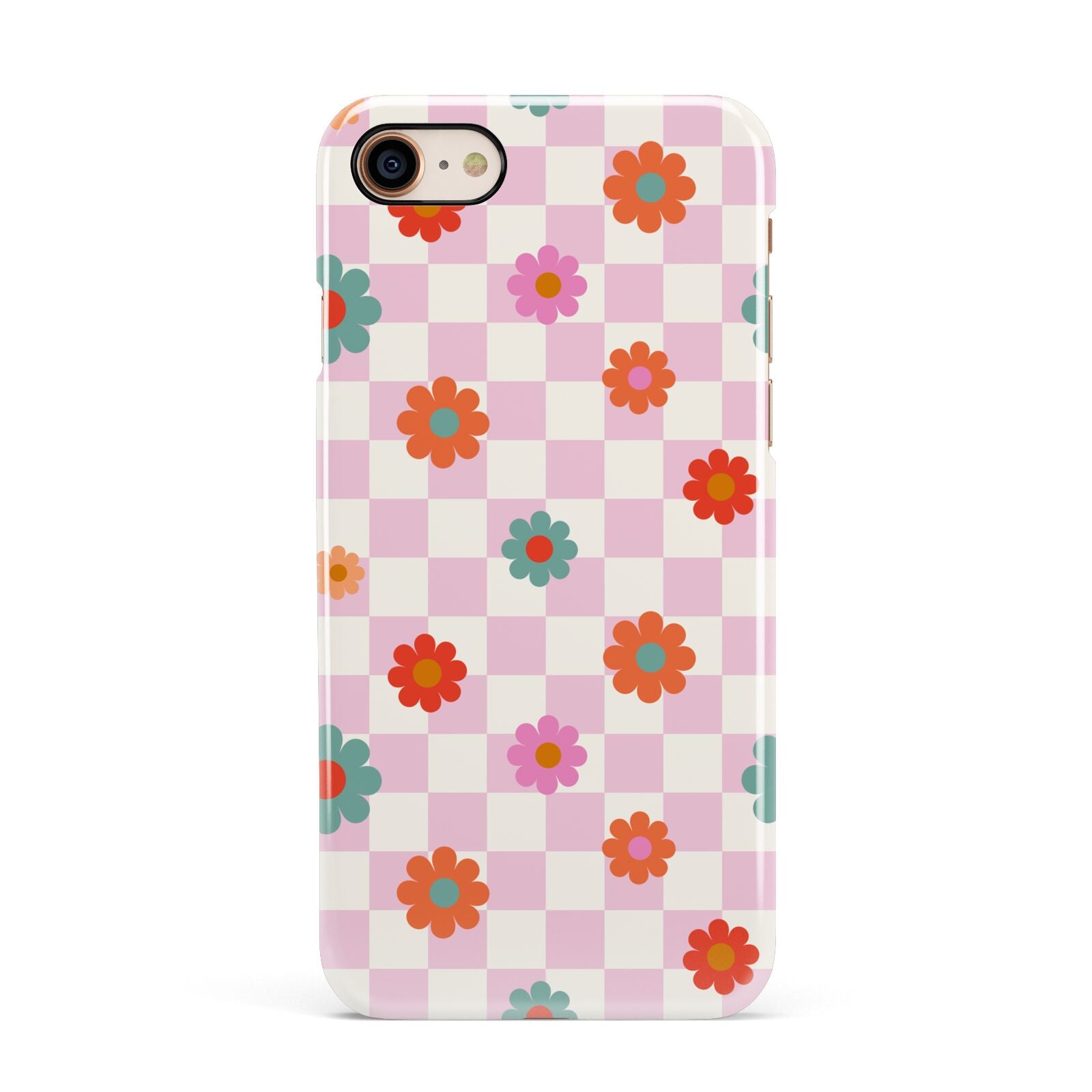 Flower Power Apple iPhone 7 8 3D Snap Case