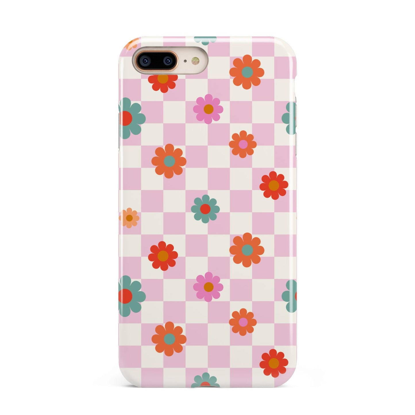 Flower Power Apple iPhone 7 8 Plus 3D Tough Case