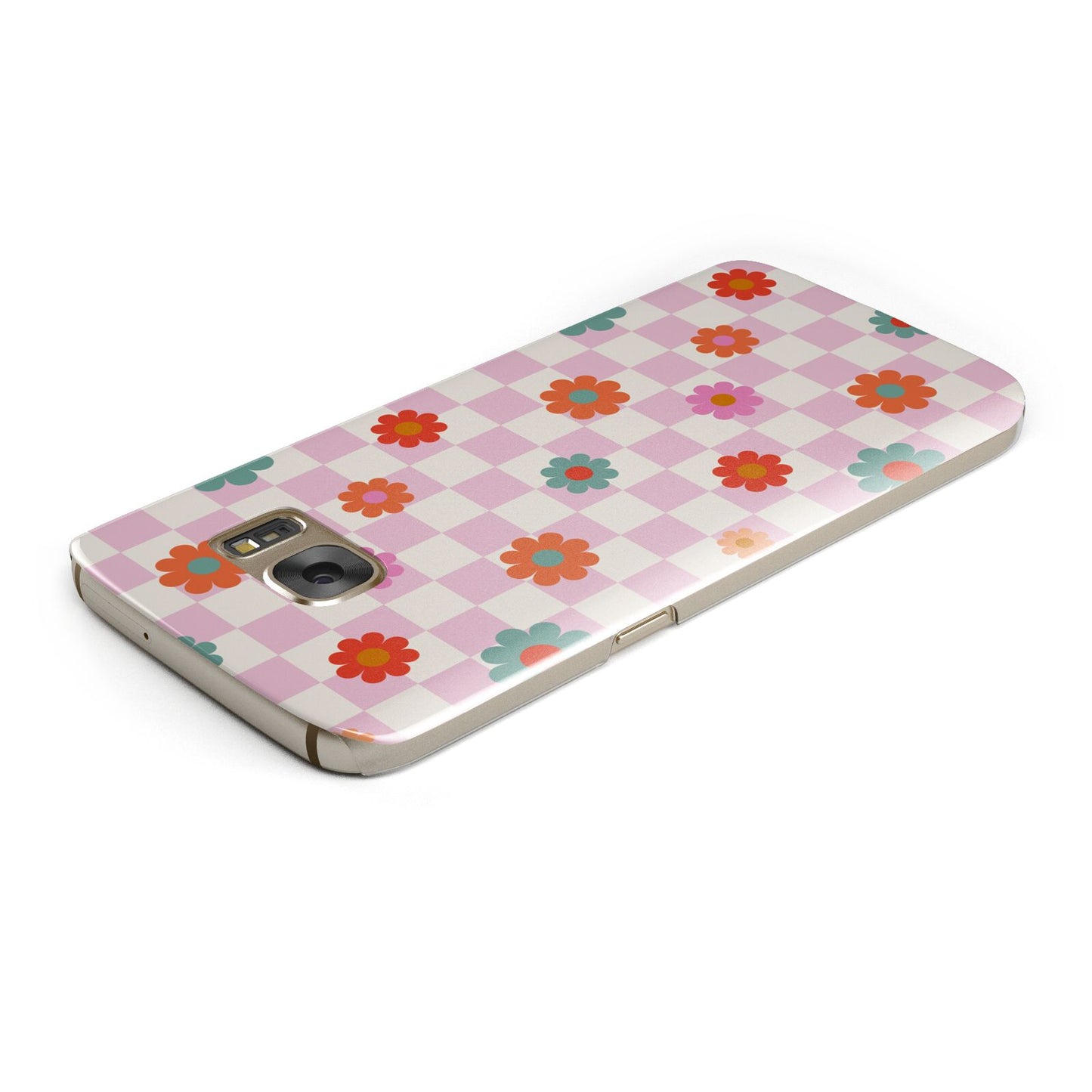 Flower Power Samsung Galaxy Case Top Cutout