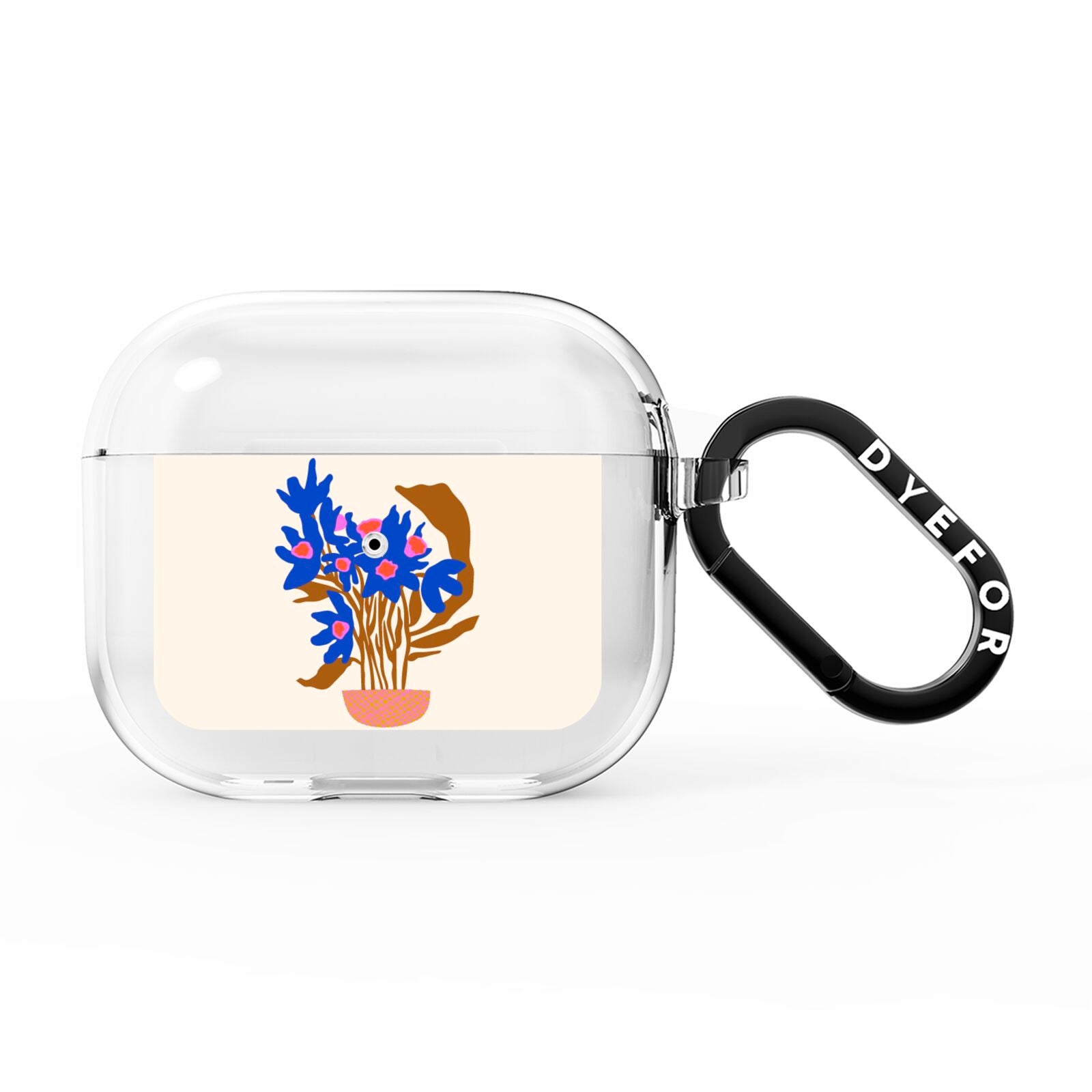 Flowers in a Vase AirPods Clear Case 3rd Gen