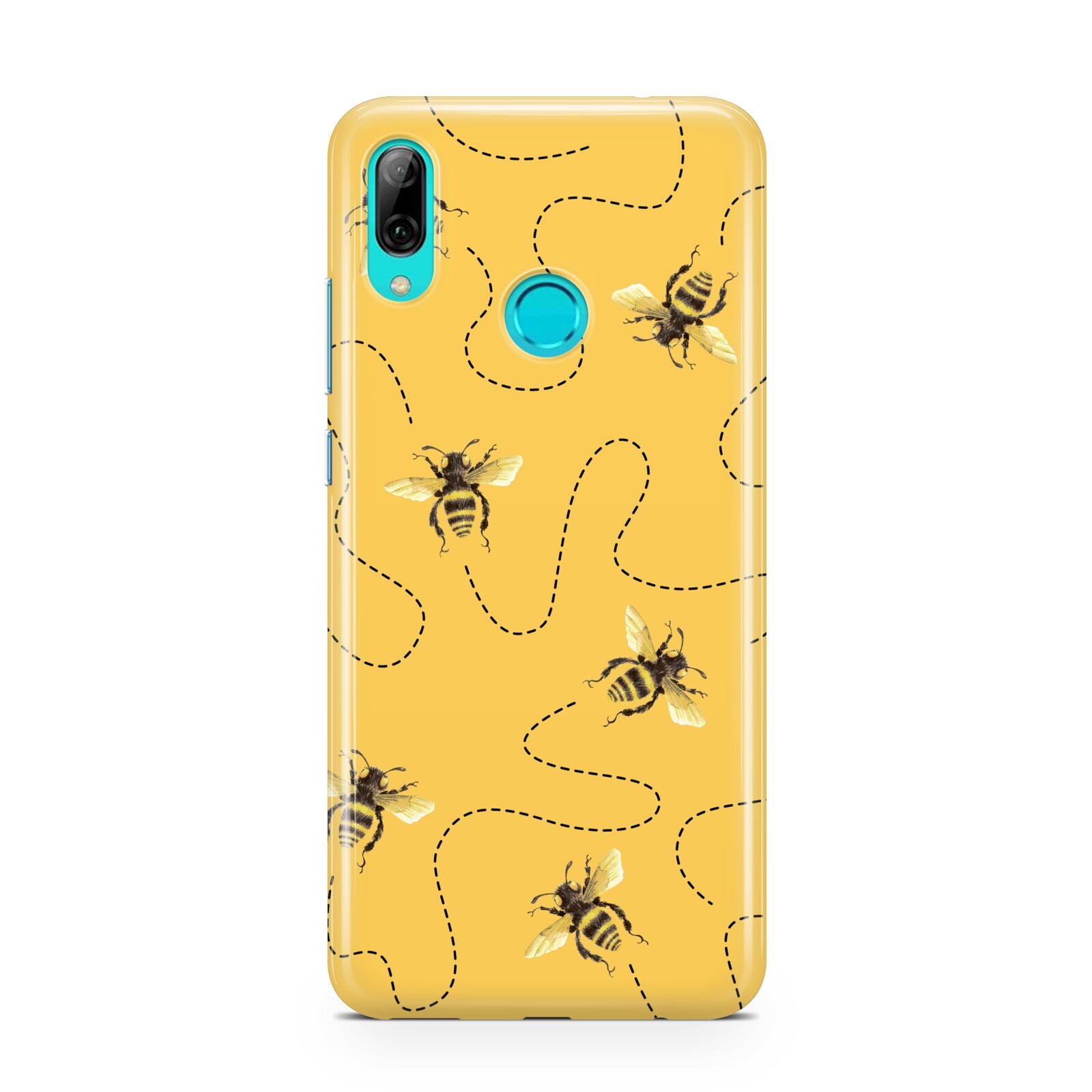 Flying Bees with Yellow Background Huawei P Smart 2019 Case