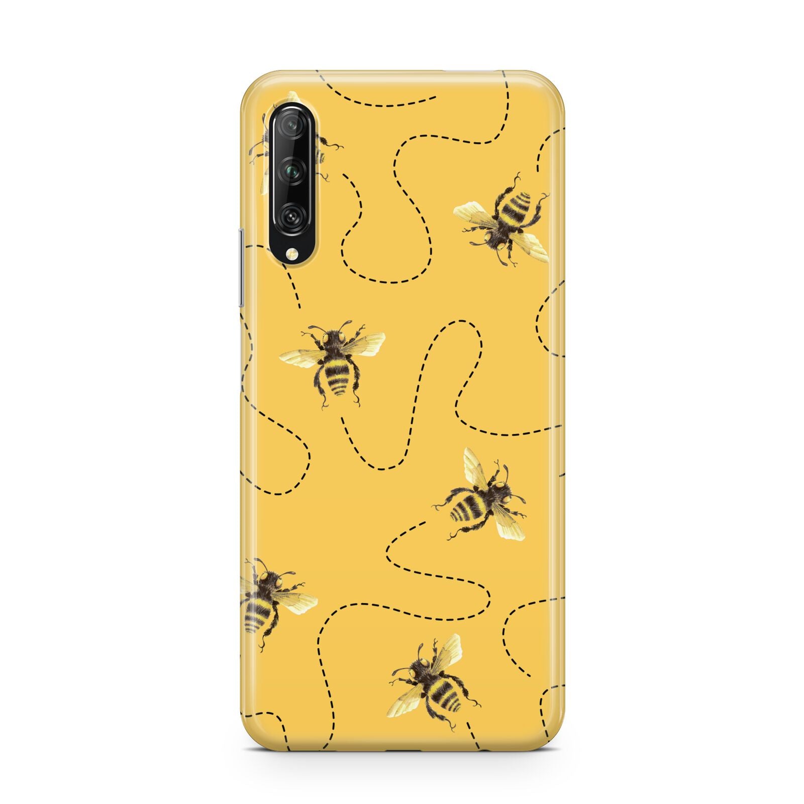 Flying Bees with Yellow Background Huawei P Smart Pro 2019