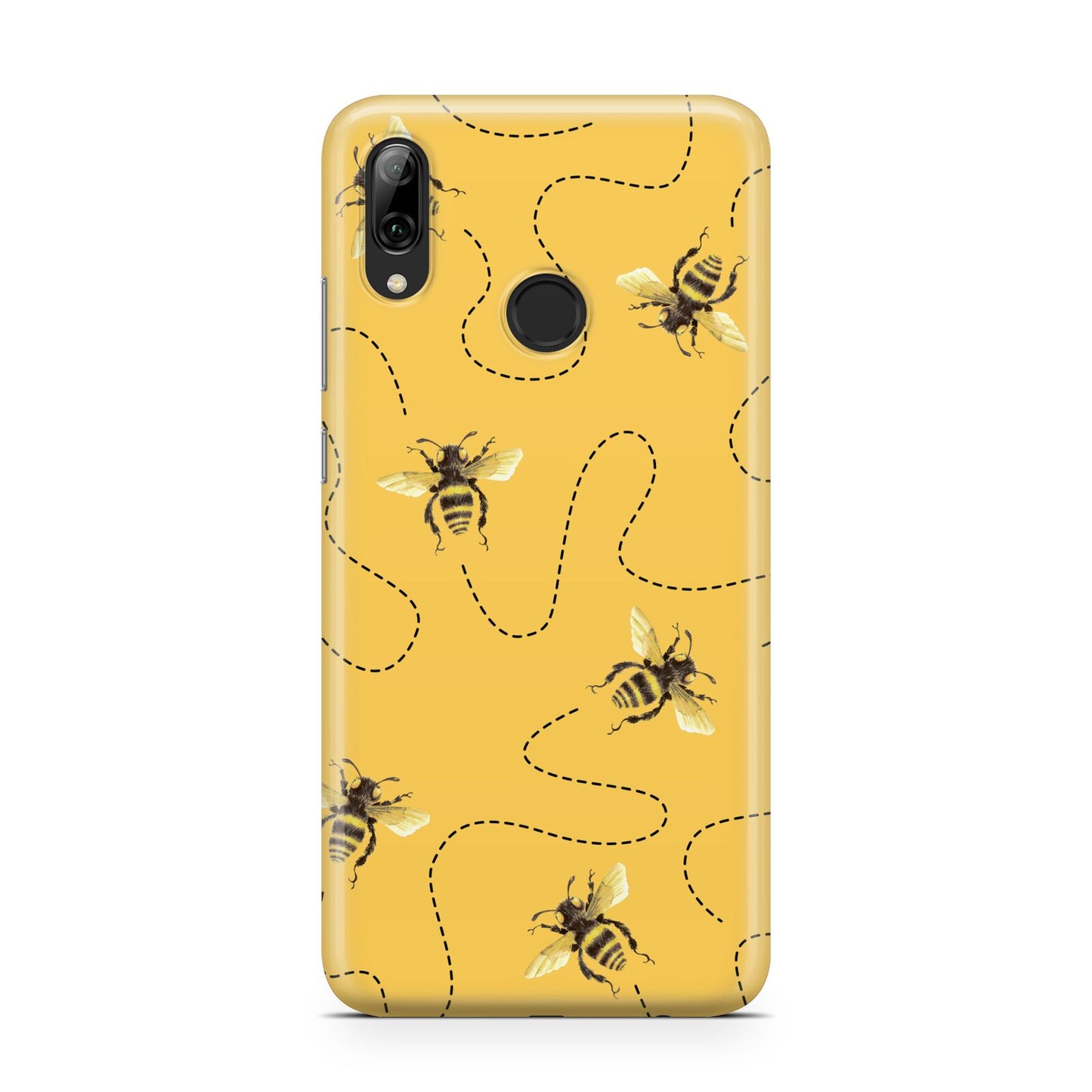 Flying Bees with Yellow Background Huawei Y7 2019