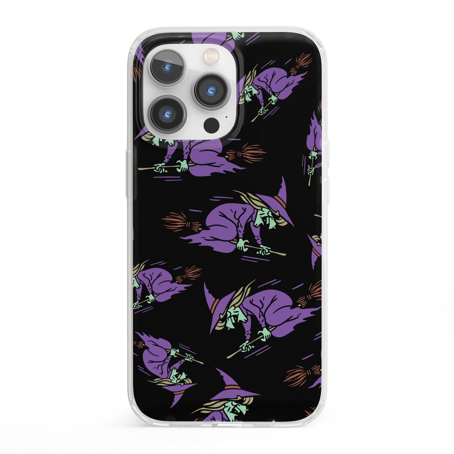 Flying Witches iPhone 13 Pro Clear Bumper Case