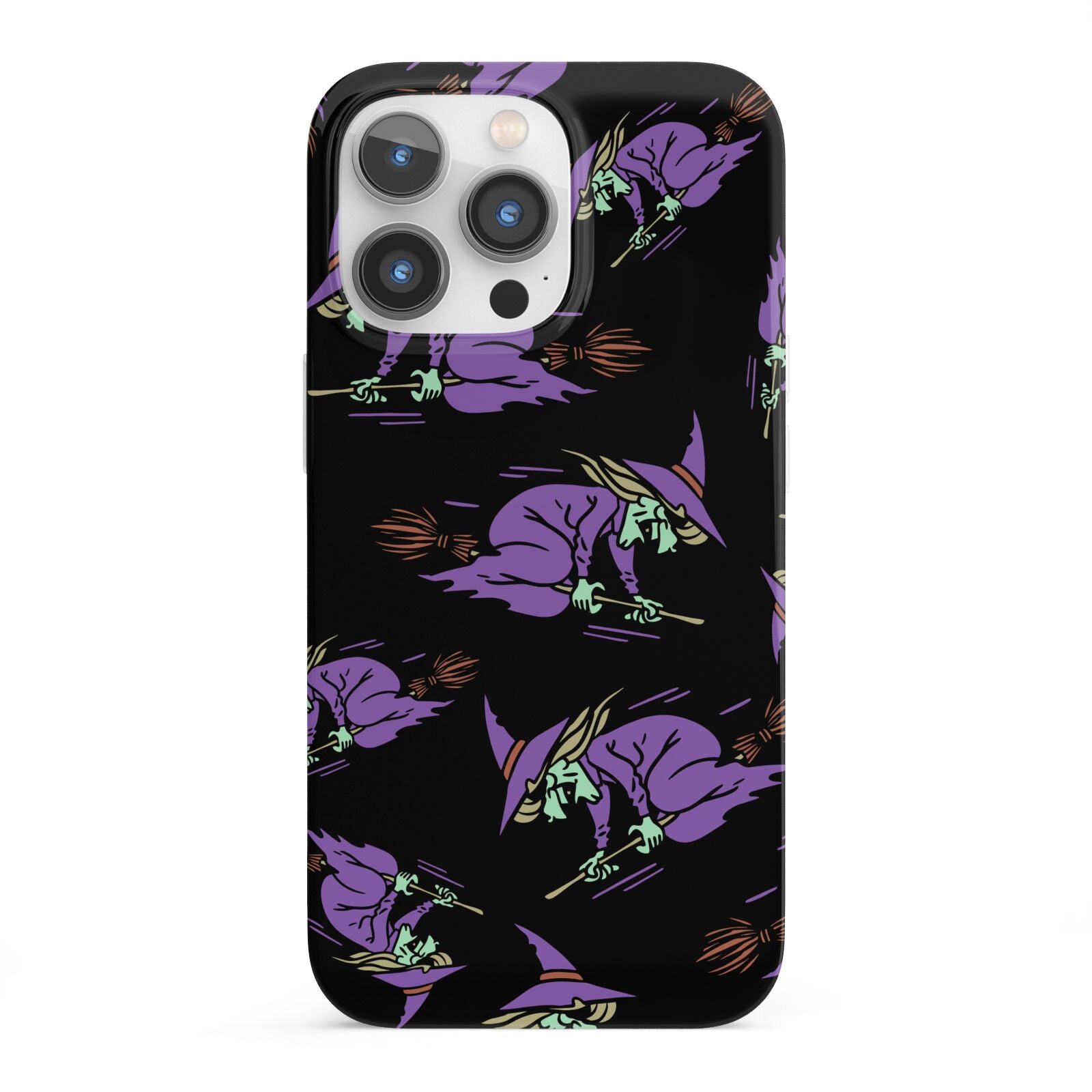 Flying Witches iPhone 13 Pro Full Wrap 3D Snap Case