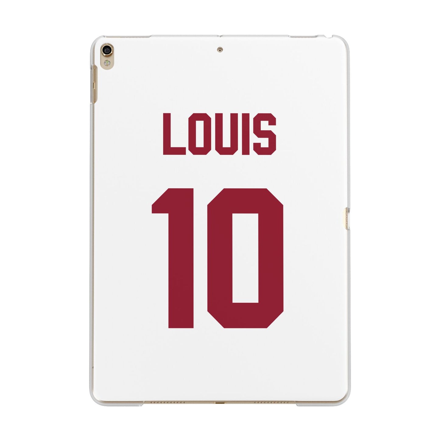 Football Shirt Custom Apple iPad Gold Case