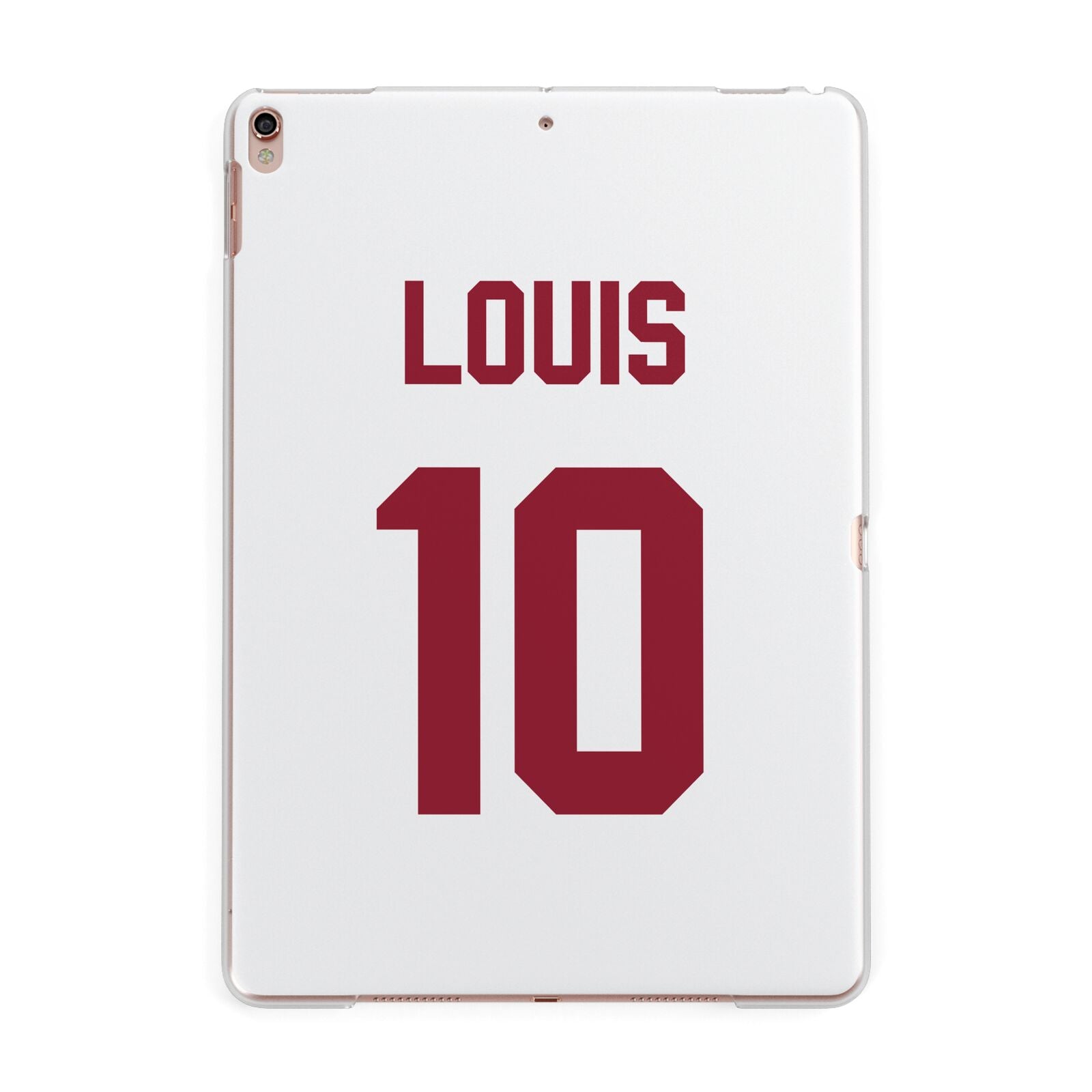 Football Shirt Custom Apple iPad Rose Gold Case