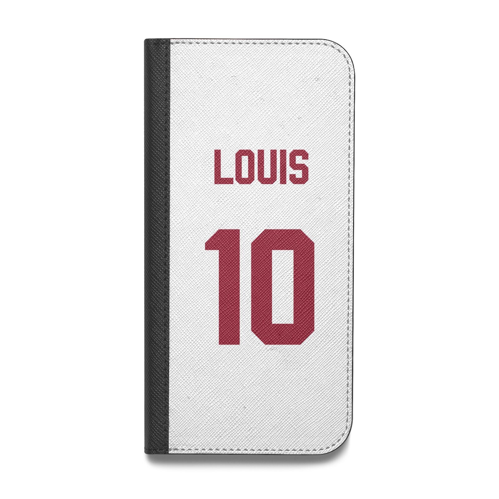 Football Shirt Custom Vegan Leather Flip Samsung Case