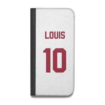 Football Shirt Custom Vegan Leather Flip Samsung Case