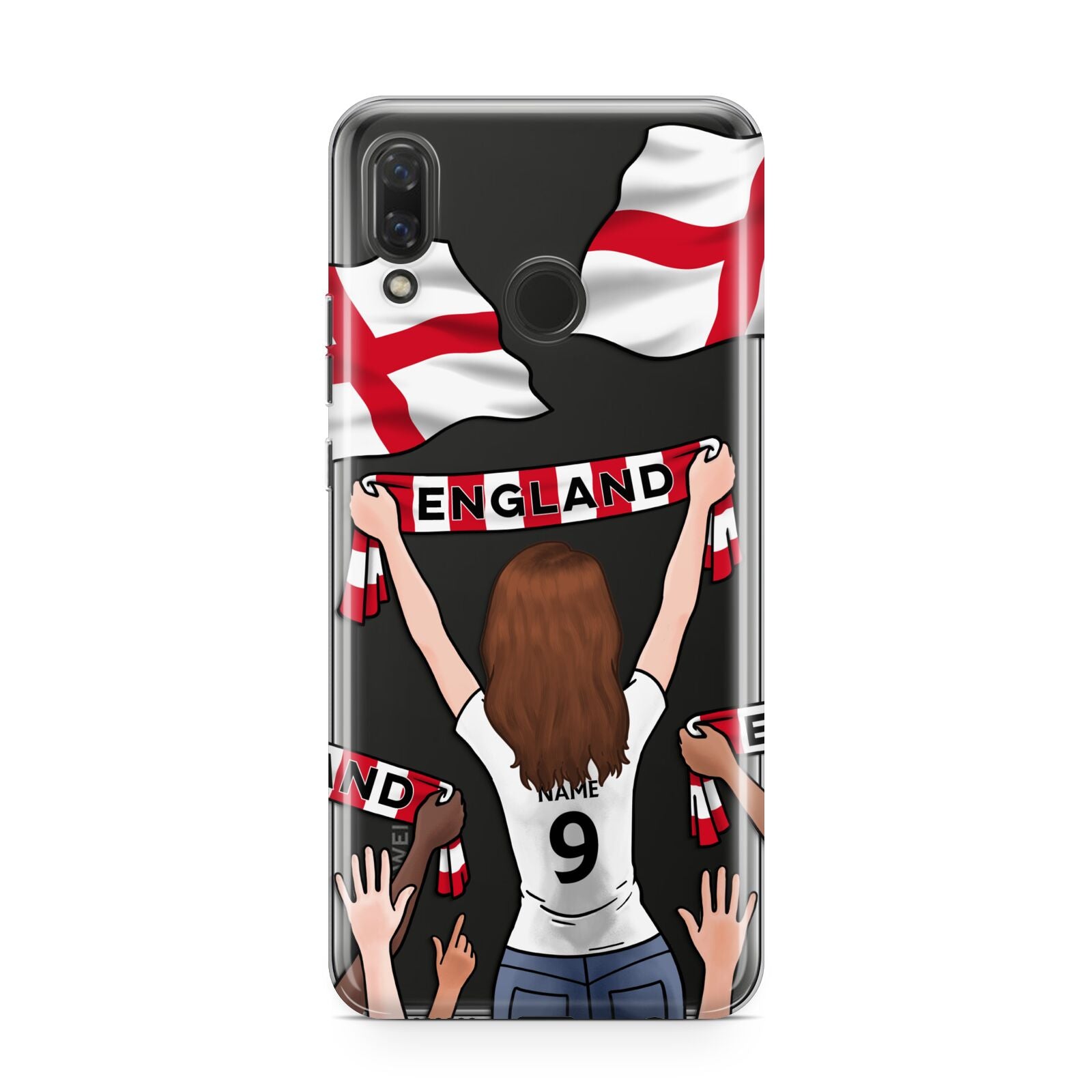 Football Supporter Personalised Huawei Nova 3 Phone Case