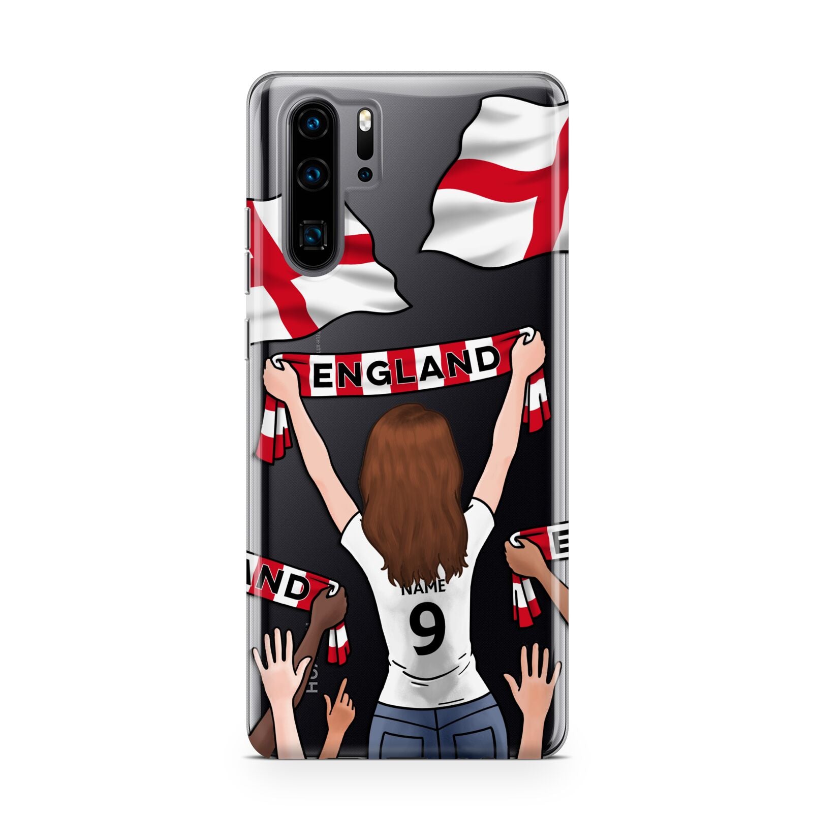 Football Supporter Personalised Huawei P30 Pro Phone Case