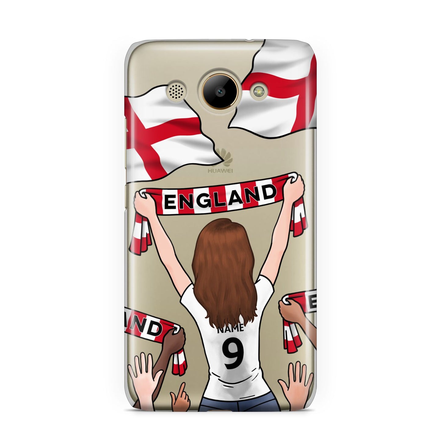 Football Supporter Personalised Huawei Y3 2017