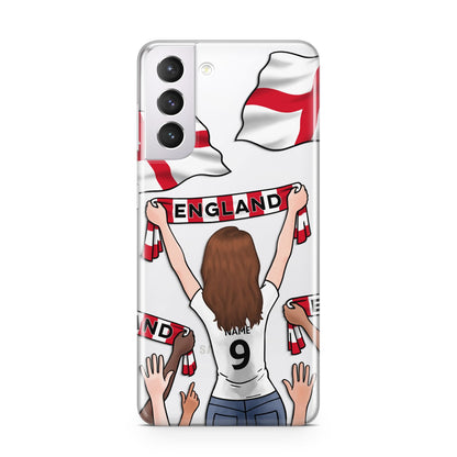 Football Supporter Personalised Samsung S21 Case