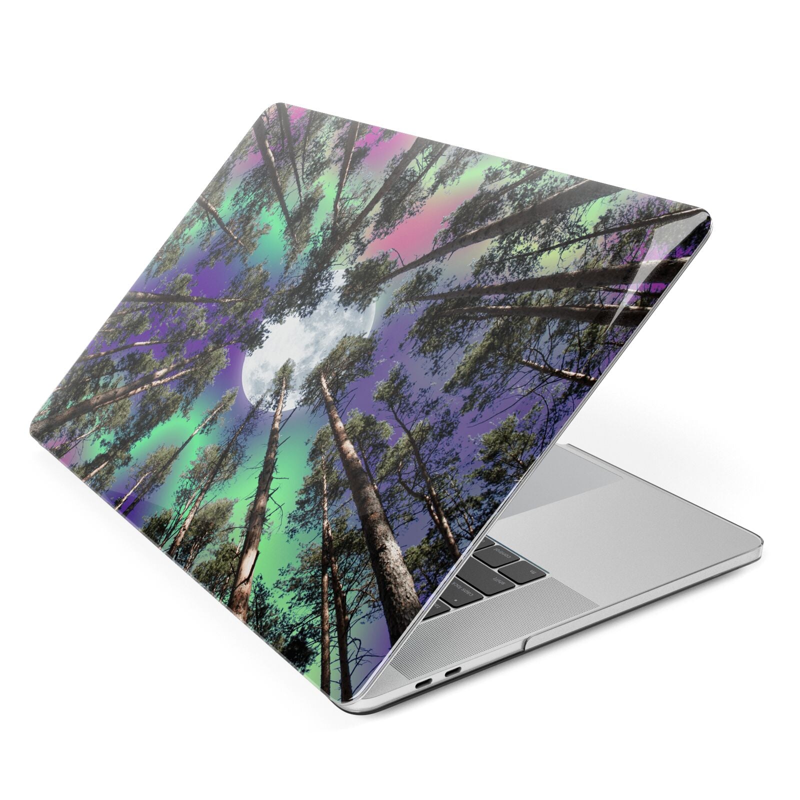 Forest Moon Apple MacBook Case Side View