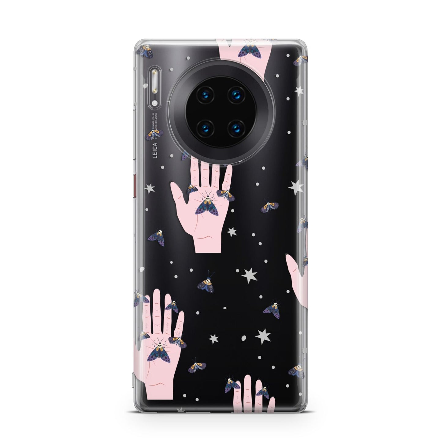 Fortune Teller Hands and Skull Moths Huawei Mate 30 Pro Phone Case