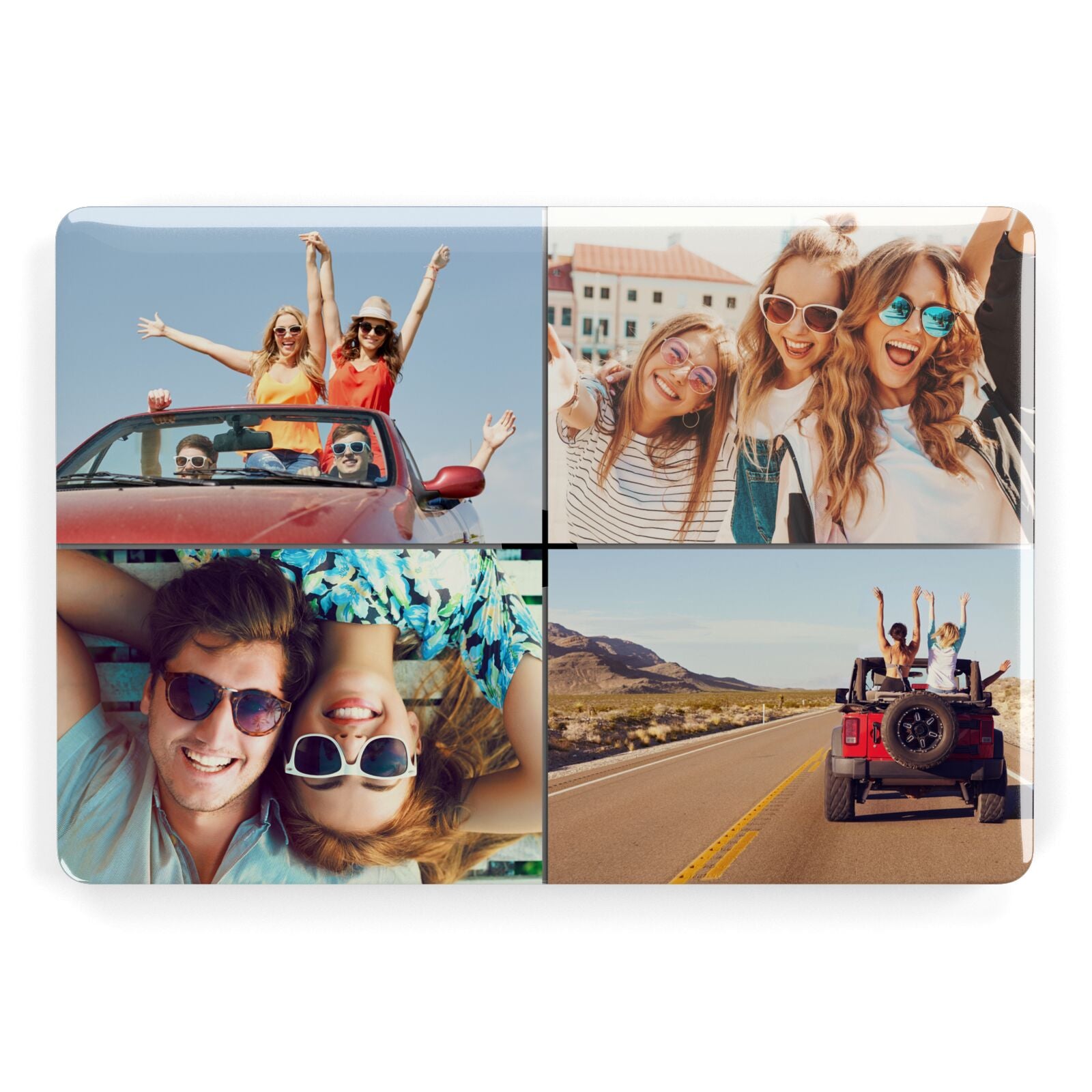 Four Photo Apple MacBook Case