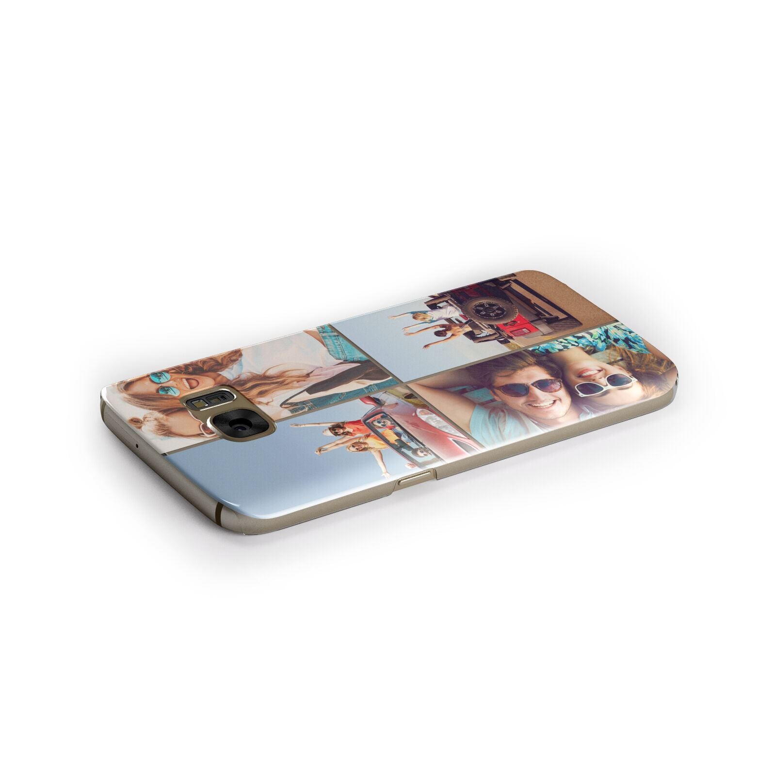 Four Photo Samsung Galaxy Case Side Close Up