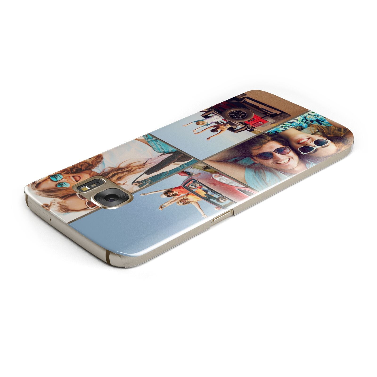 Four Photo Samsung Galaxy Case Top Cutout