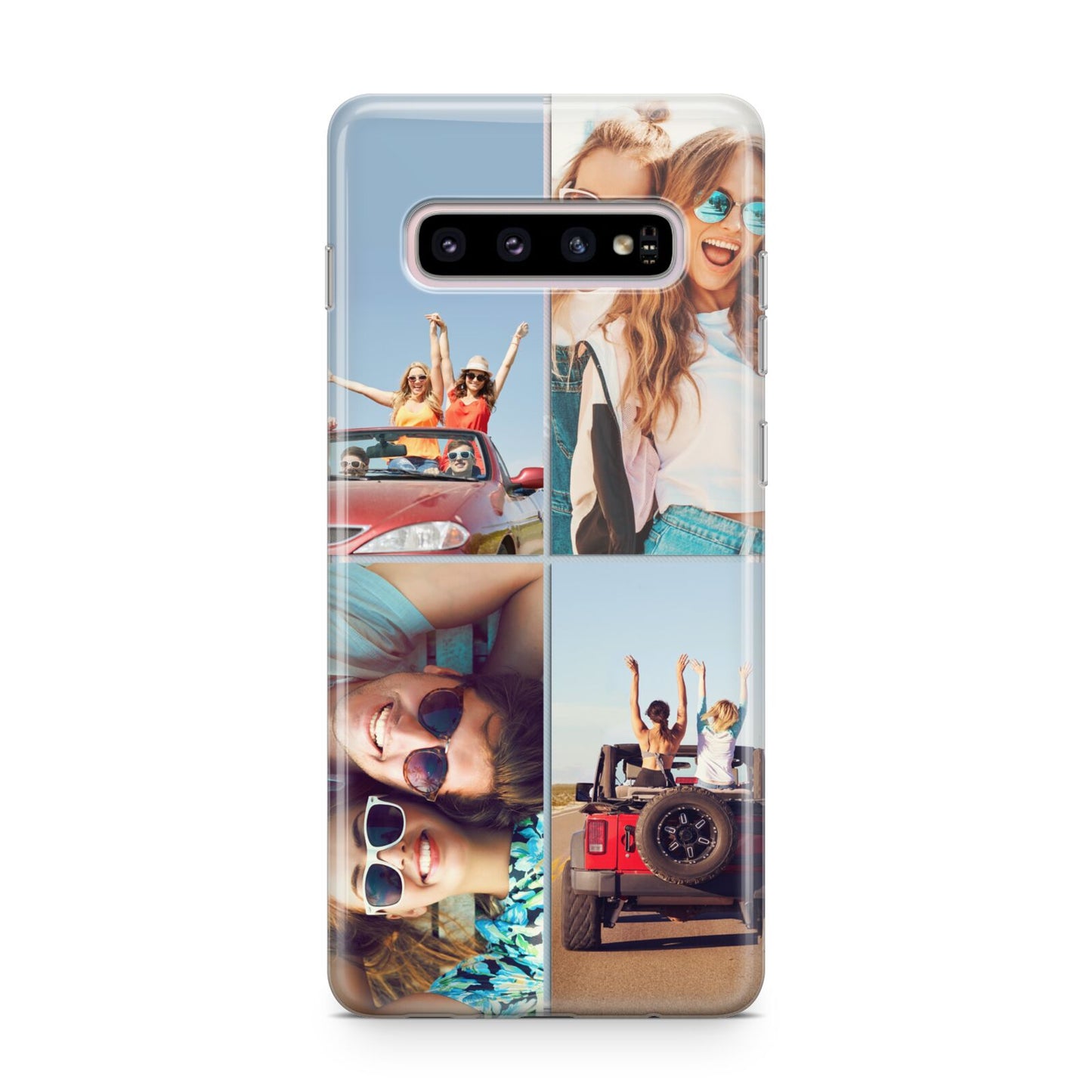 Four Photo Samsung Galaxy S10 Plus Case