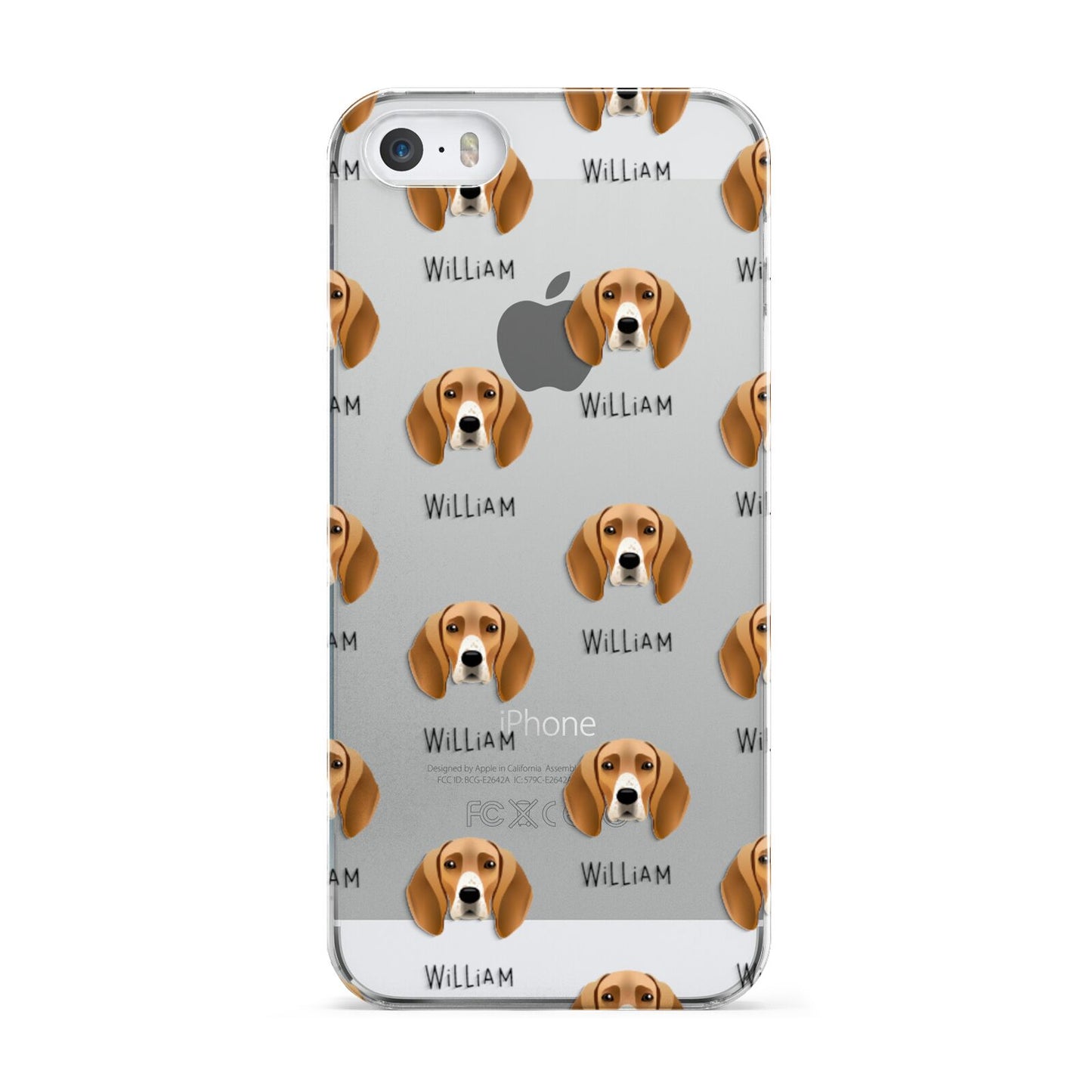 Foxhound Icon with Name Apple iPhone 5 Case