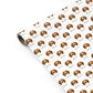 Foxhound Icon with Name Personalised Gift Wrap