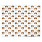 Foxhound Icon with Name Personalised Wrapping Paper Alternative