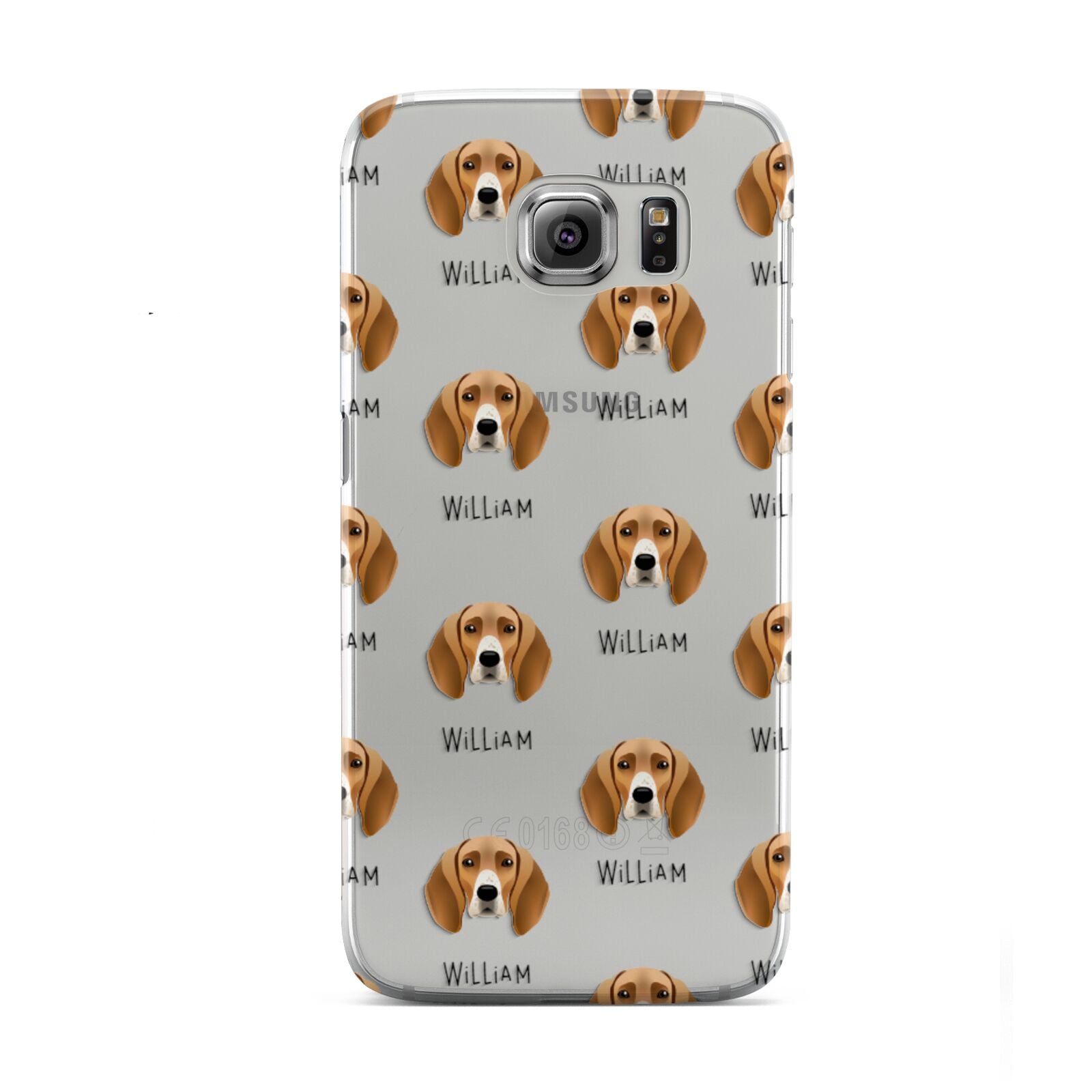 Foxhound Icon with Name Samsung Galaxy S6 Case