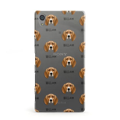 Foxhound Icon with Name Sony Xperia Case