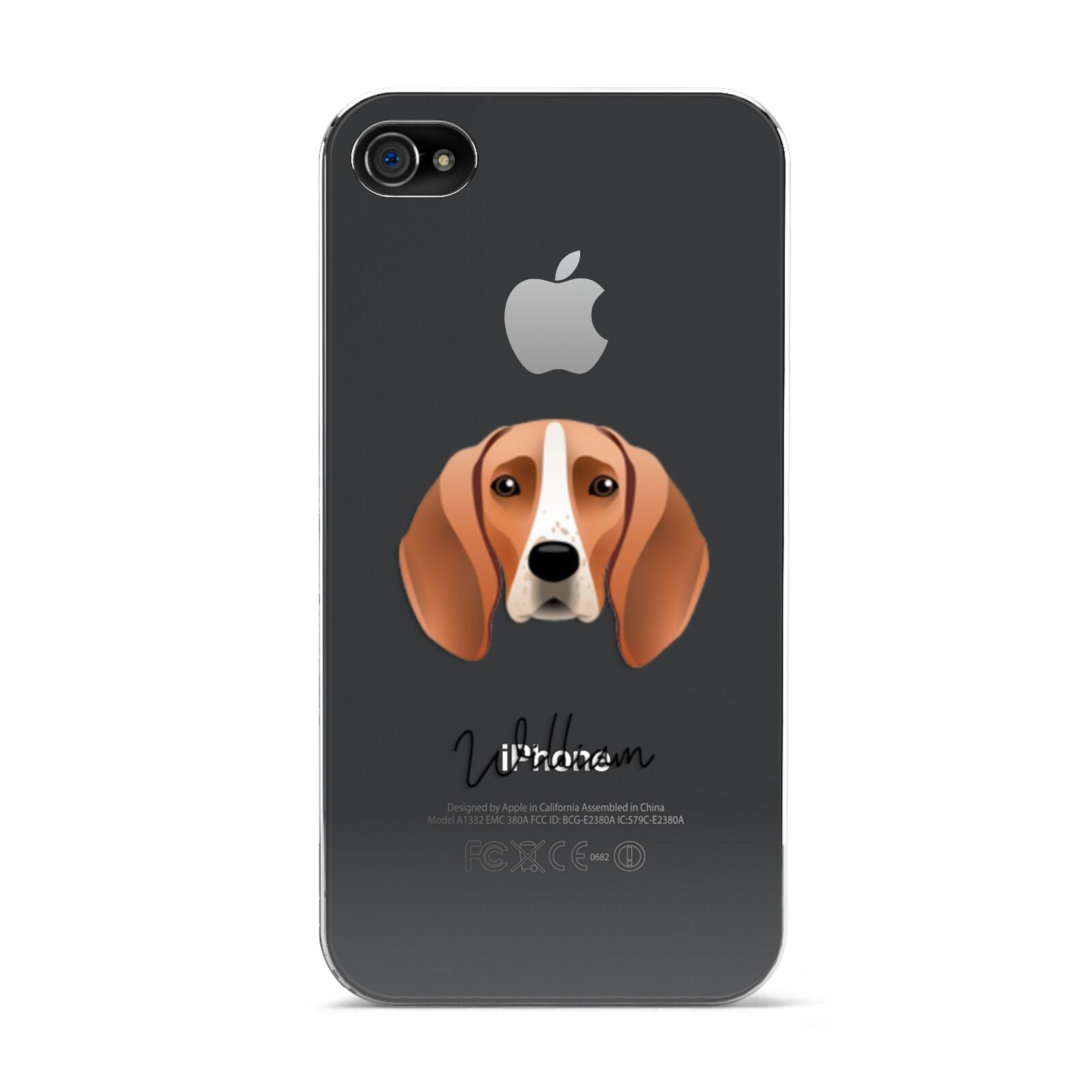 Foxhound Personalised Apple iPhone 4s Case