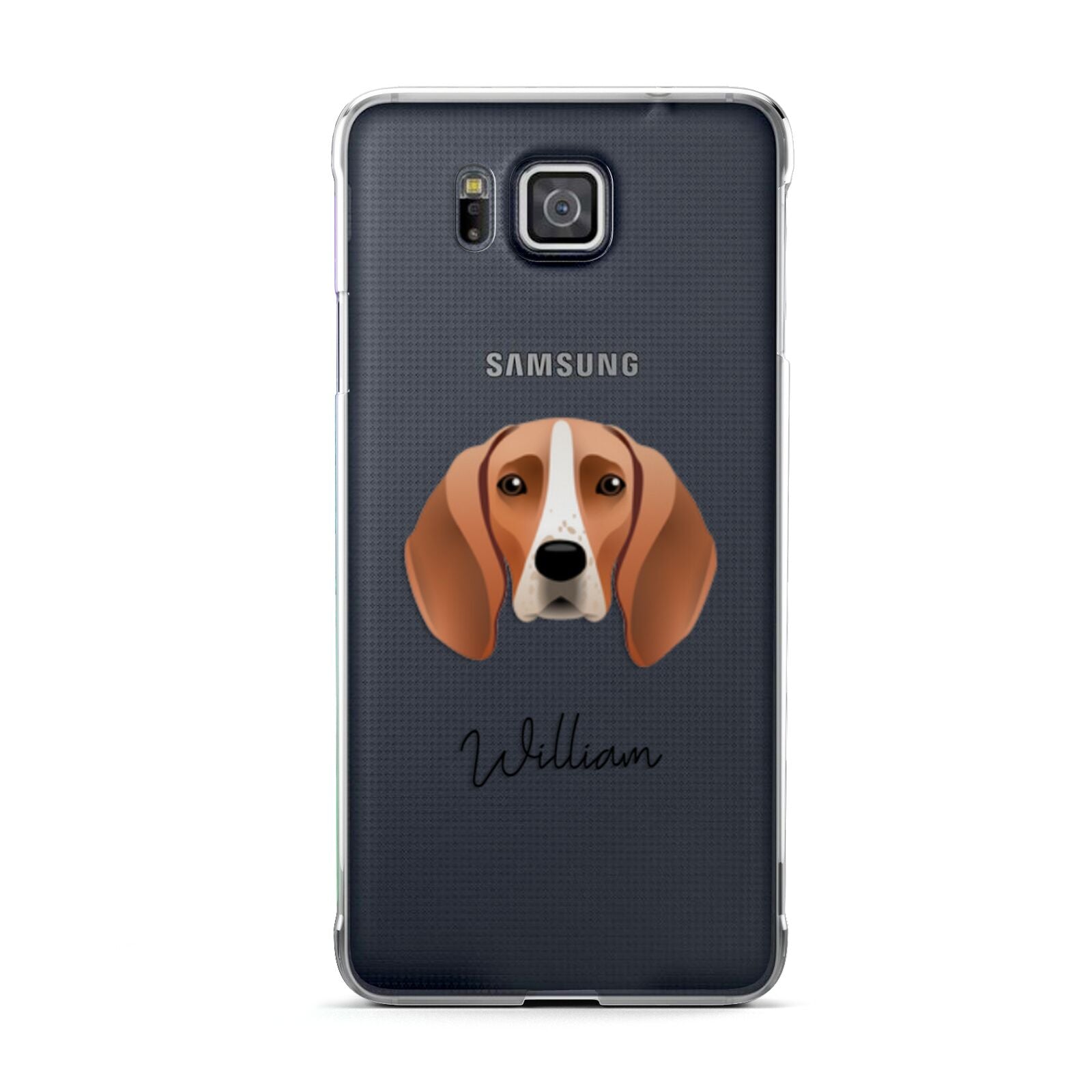 Foxhound Personalised Samsung Galaxy Alpha Case