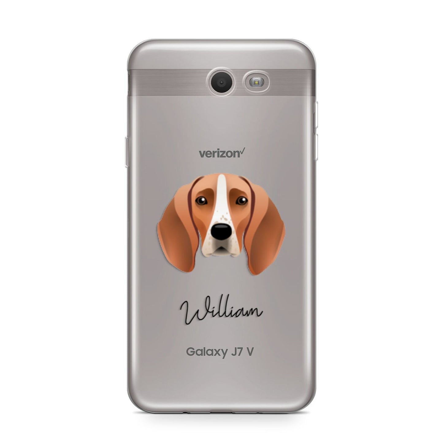 Foxhound Personalised Samsung Galaxy J7 2017 Case