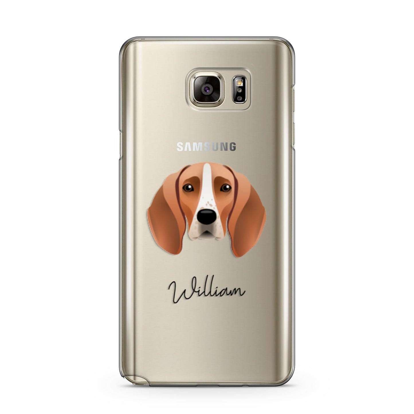 Foxhound Personalised Samsung Galaxy Note 5 Case