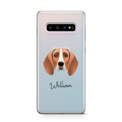 Foxhound Personalised Samsung Galaxy S10 Case