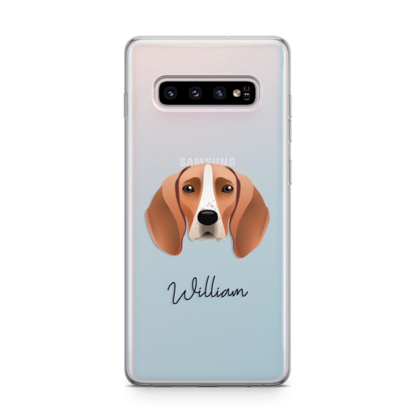 Foxhound Personalised Samsung Galaxy S10 Plus Case