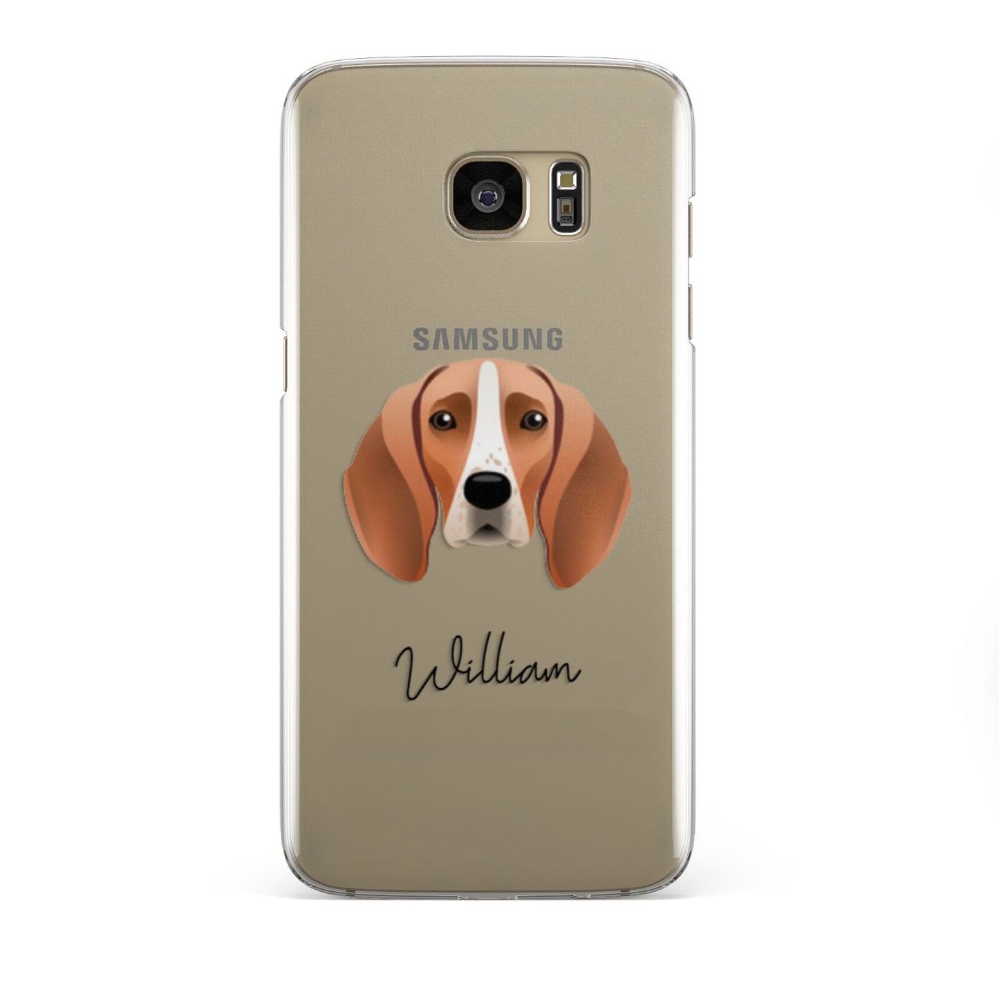 Foxhound Personalised Samsung Galaxy S7 Edge Case