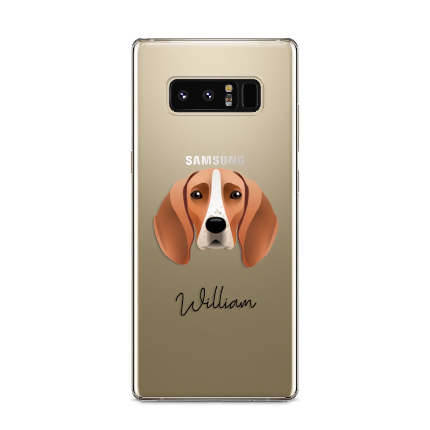 Foxhound Personalised Samsung Galaxy S8 Case