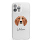 Foxhound Personalised iPhone 13 Pro Max Clear Bumper Case