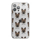 French Bulldog Icon with Name iPhone 13 Pro Max TPU Impact Case with White Edges