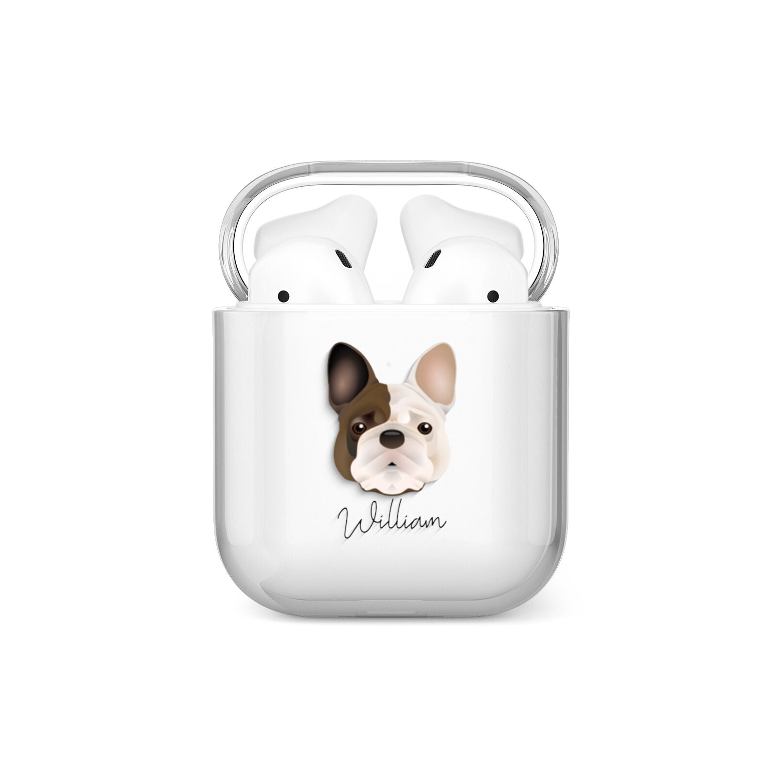 French Bulldog Personalised AirPods Case