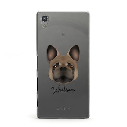 French Bulldog Personalised Sony Xperia Case