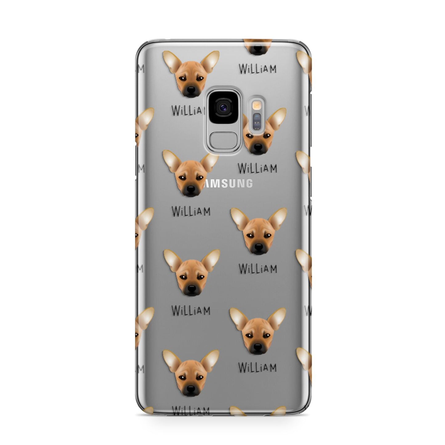 French Pin Icon with Name Samsung Galaxy S9 Case