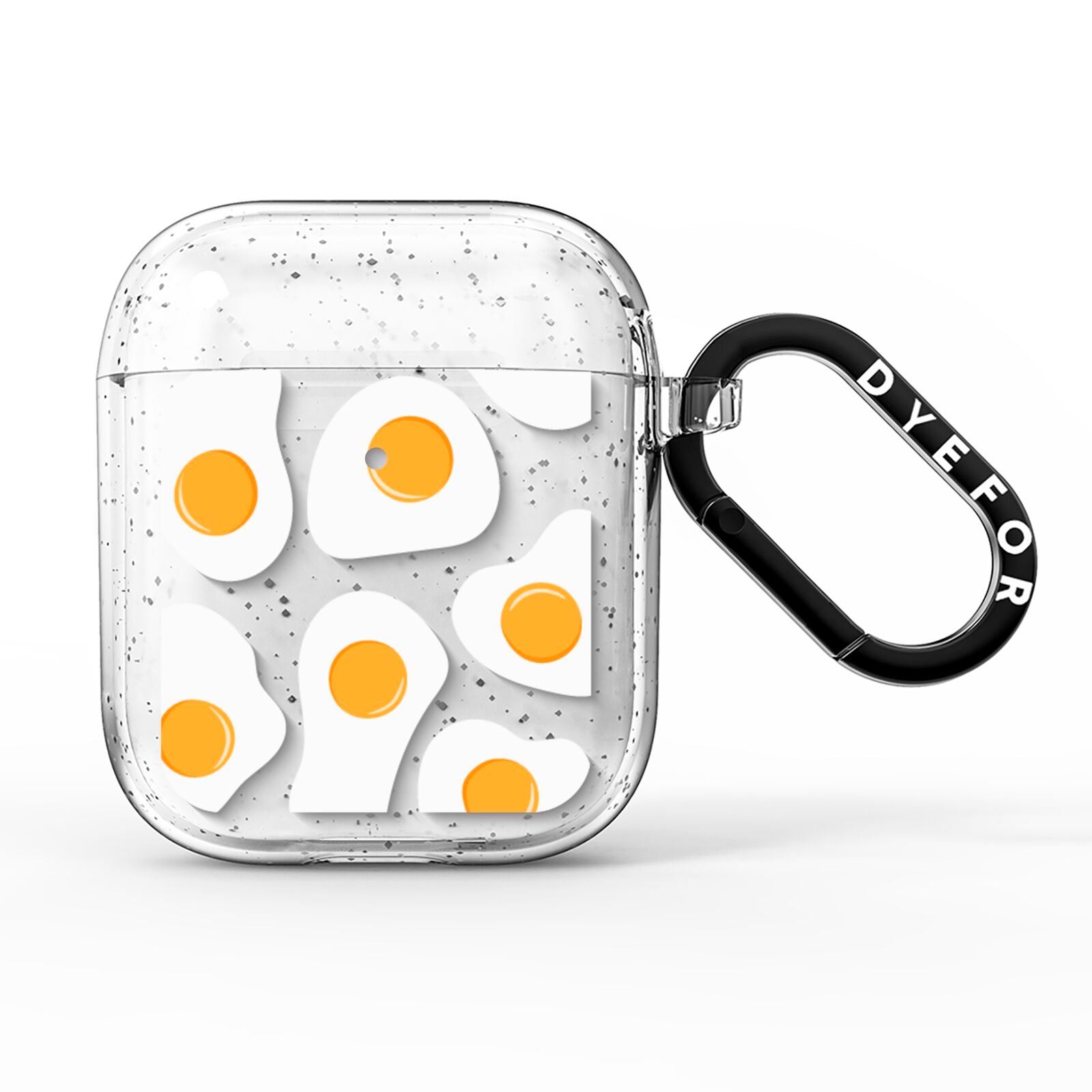 Fried Egg AirPods Glitter Case