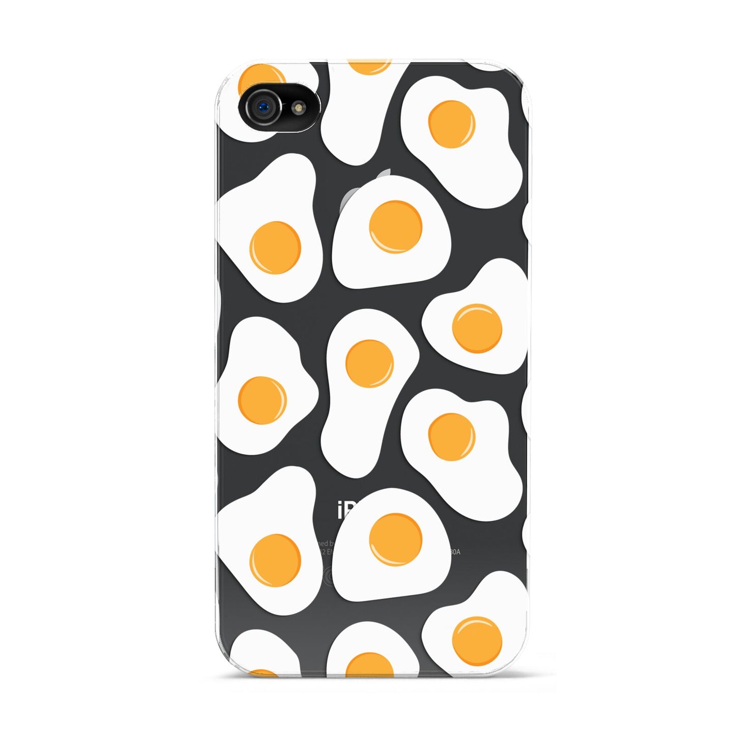 Fried Egg Apple iPhone 4s Case